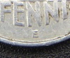 5 DDR-Pfennig 1953 E Wertseite Ausschnitt E