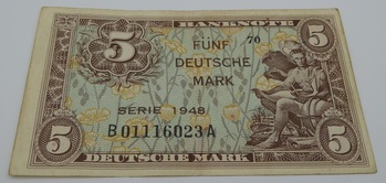 5 DM Bank Deutscher Lnder Vorderseite